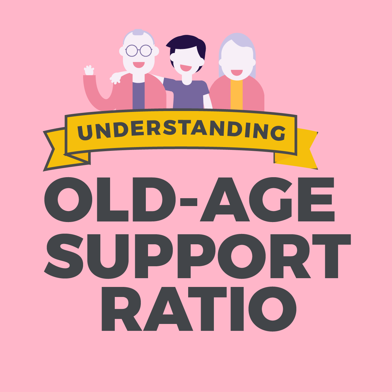 Infographic Old Age Support Ratio